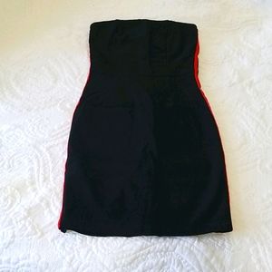 Strapless dress
